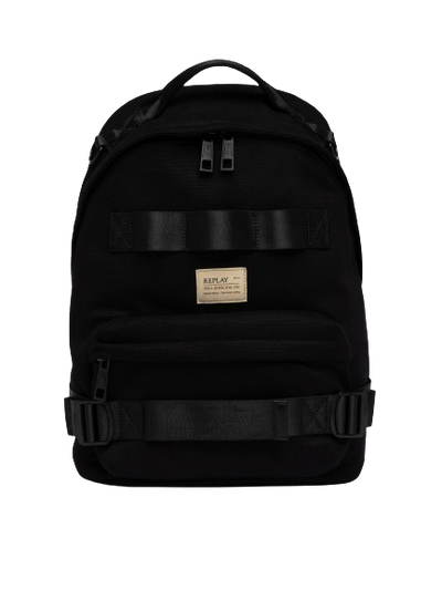 Backpack In Canvas With Zipper