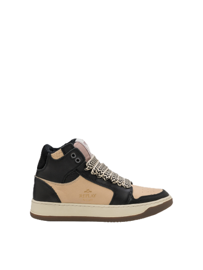 Reload W Mixed Mid-Cut Leather Sneakers