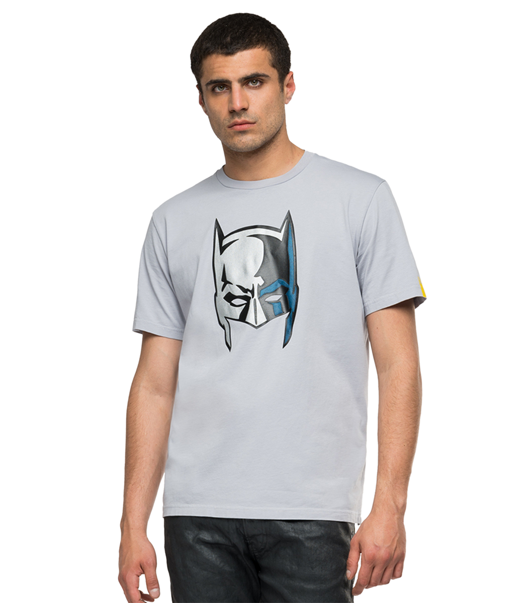 T Shirt With Replay Tribute Limited Edition Batman E Joker Print