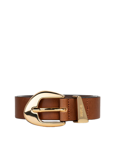 BELT WITH ASYMMETRICAL BUCKLE