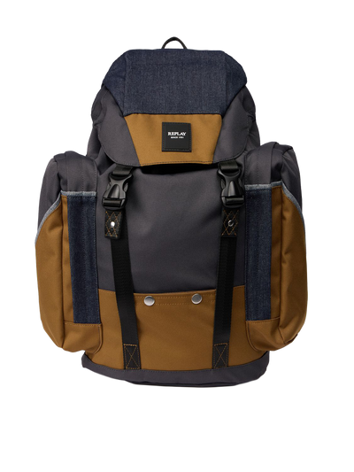 Raw Denim Backpack