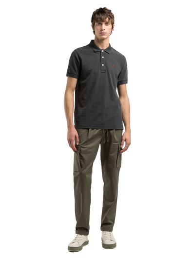 COTTON POLO-SHIRT WITH EMBROIDERY