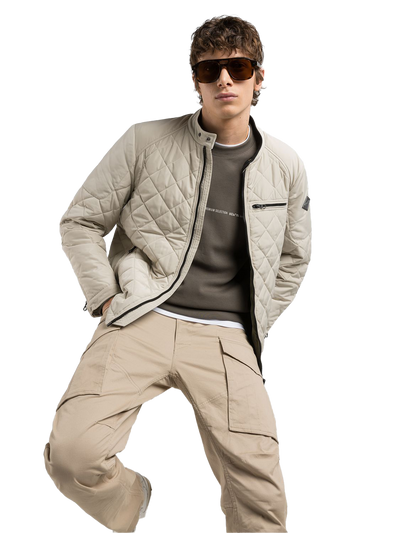 FULL-ZIP QUILTED JACKET
