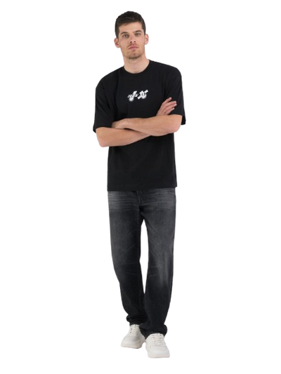 Crew-Neck T-Shirt With Replay X Garrix Logo