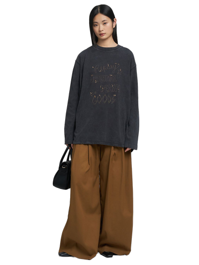 Boy-Fit T-Shirt With Embroidery