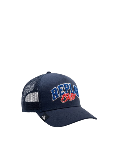 Baseball Cap With Two-Tone Logo