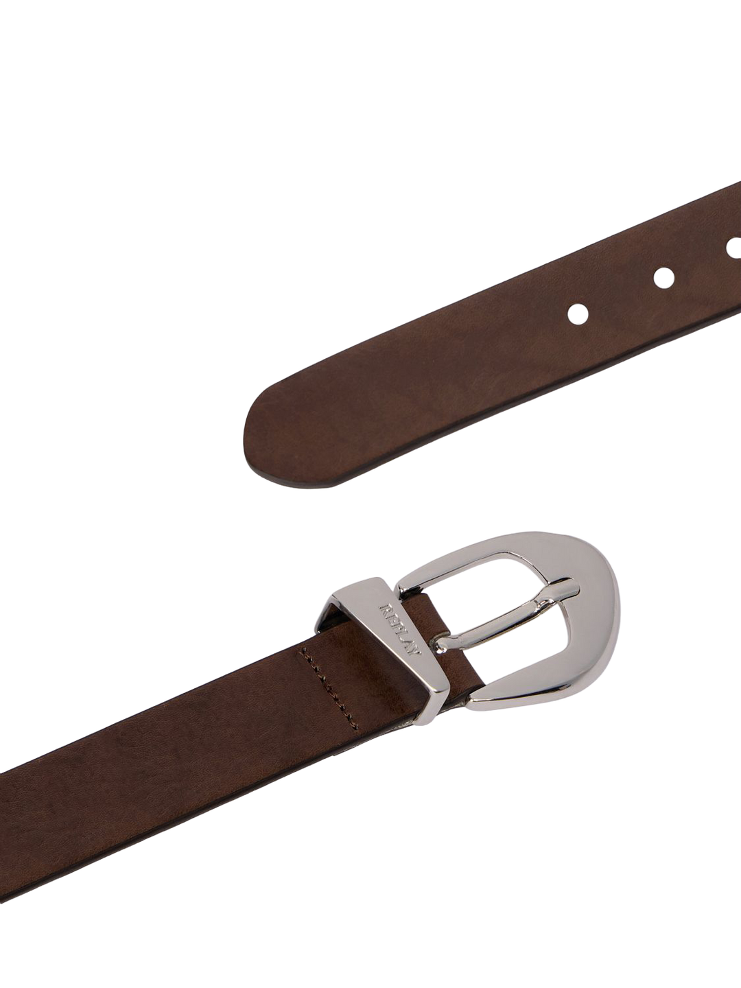Belt With Asymmetrical Buckle – Replay Jeans UAE