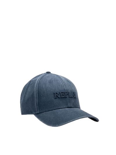 Washed Baseball Cap With Lettering