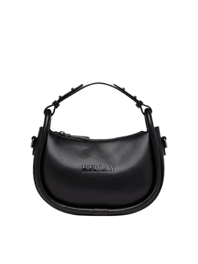 Hobo Bag With Embossed Logo