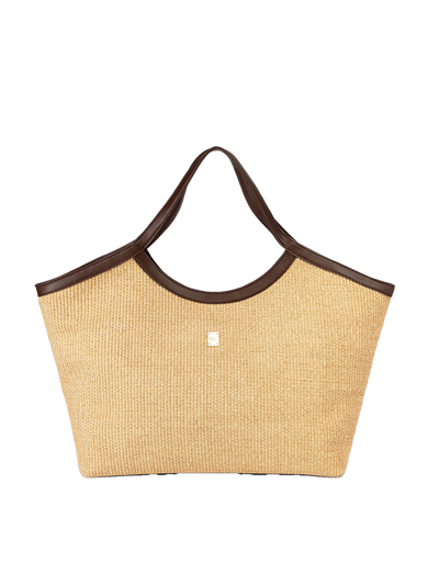 RAFFIA SHOPPER BAG