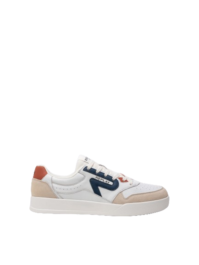 Oyzone Dynamic Sneakers In Leather And Suede With Logo