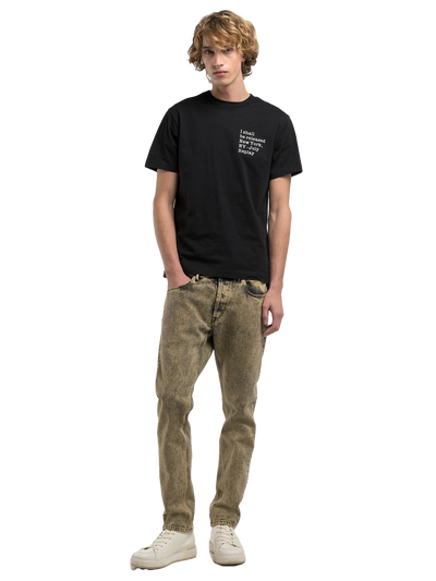 COTTON T-SHIRT WITH LETTERING