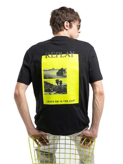 COTTON T-SHIRT WITH PHOTO PRINT
