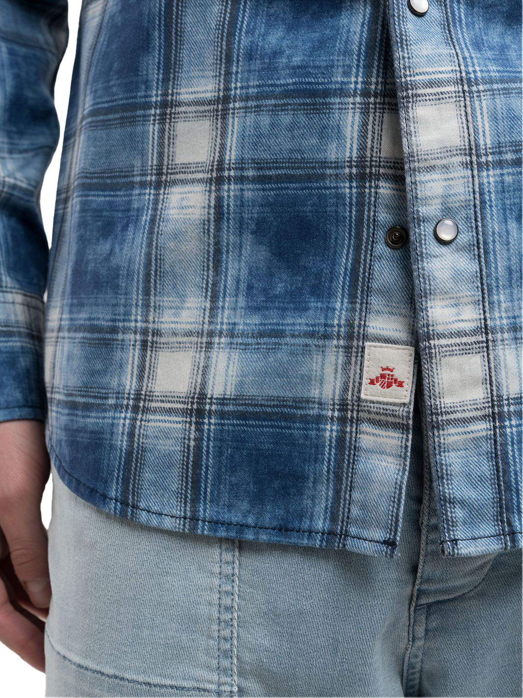 【RePLAY×no.】OVERSIZE DENIM SHIRTS インディゴ Oversized denim shirt Medium blue | Replay Jeans