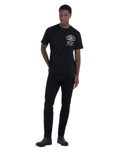 Jersey T-Shirt With Lettering Print