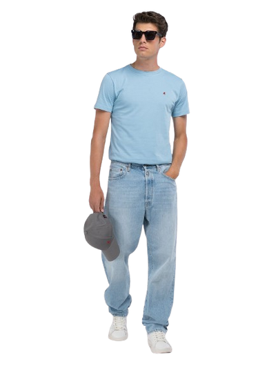 Jersey T-Shirt With Embroidery