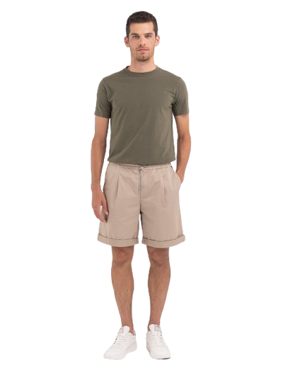 Chino Shorts In Twill With Drawstring