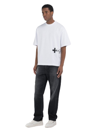 Crew-Neck T-Shirt With Replay X Garrix Graphics