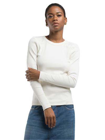 SKINNY-FIT T-SHIRT WITH CUT-OUT