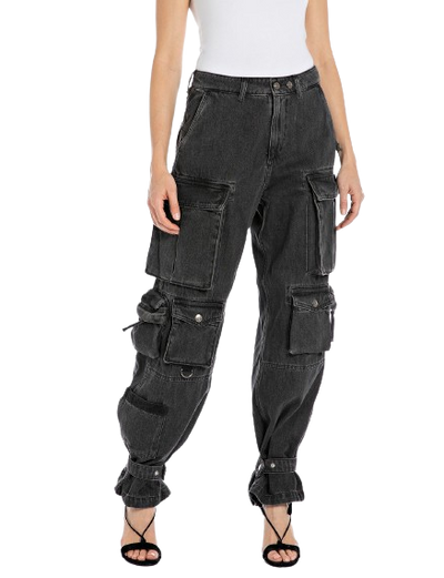 W Oversized Milva Cargo Trousers