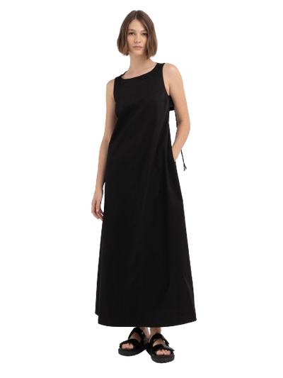 W Long Dress With Cut Out Detail