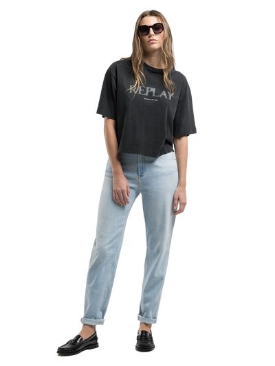 KEIDA BALLOON-FIT JEANS