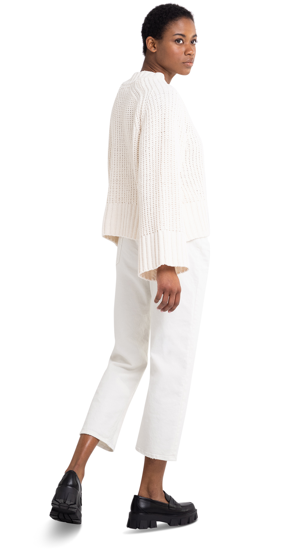 Cropped Chenille Sweater Replay Jeans UAE