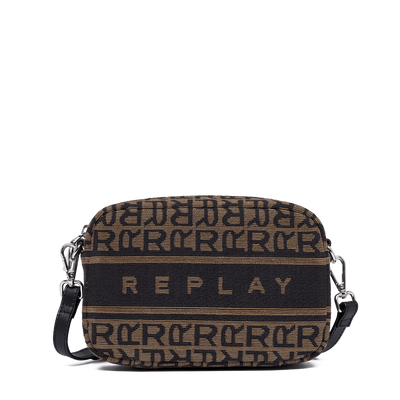 CROSSBODY BAG WITH JACQUARD LOGO