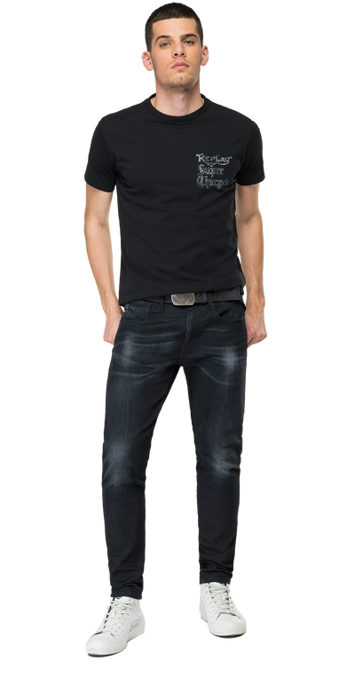 Cotton-T-Shirt-With-Print-Black-M3384A.000.22662-098