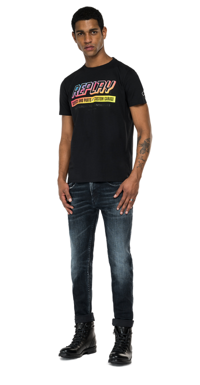 Replay-The-Motorcycle-Enthusiast-Print-T-Shirt-Black-M3434-.000.2660-098