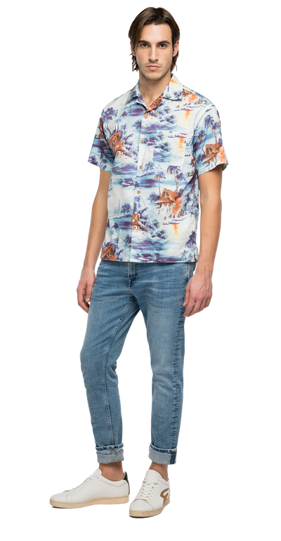 TROPICAL POPLIN SHIRT