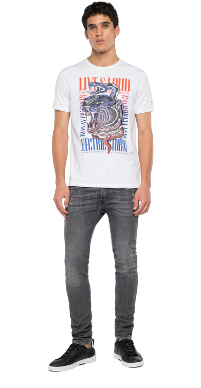 LIVE&LOUD ELECTRIC STORM ORGANIC COTTON T-SHIRT