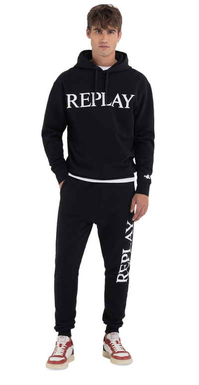RELAXED FIT SWEATSHIRT WITH ARCHIVE LOGO