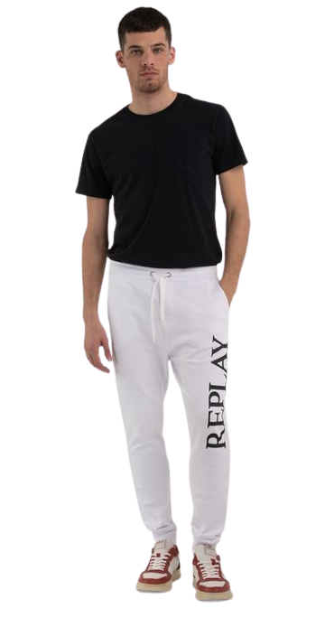 Fleece Jogger Trousers With Archive Logo