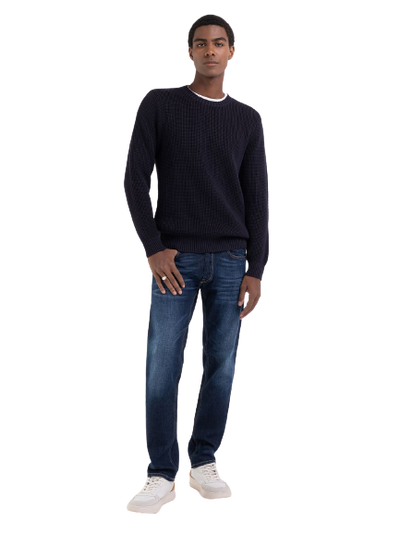 Crewneck Sweater In Cotton