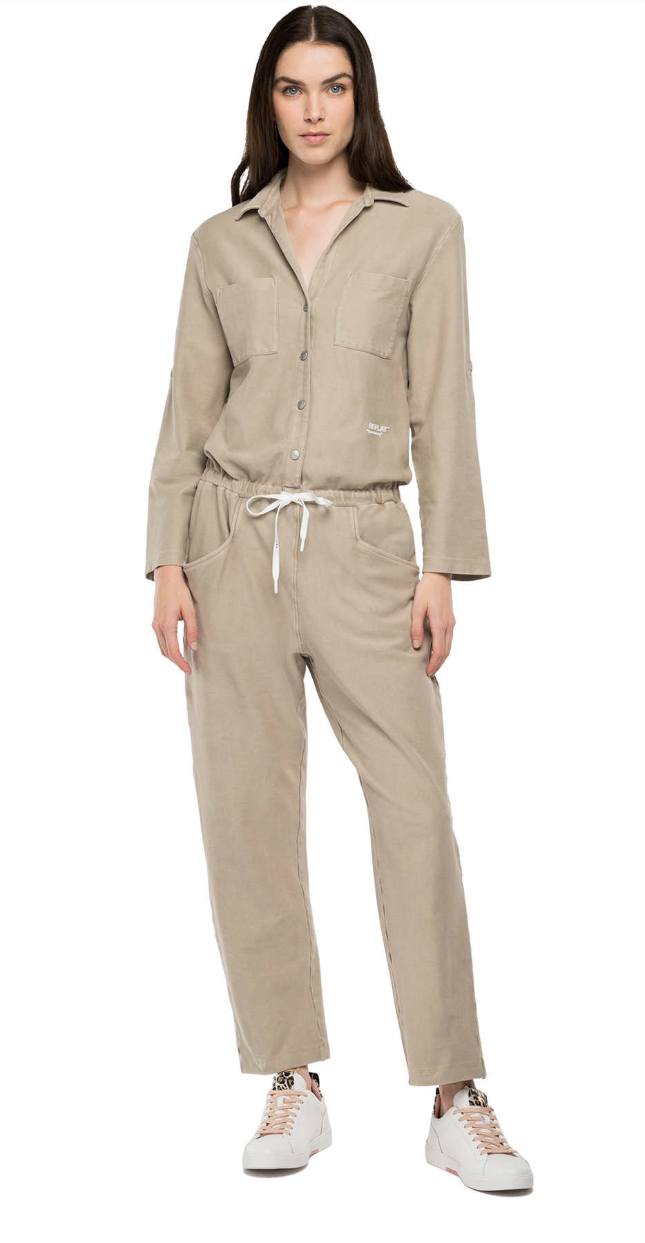 Replay Second Life Fleece Overall Dress Replay Jeans UAE