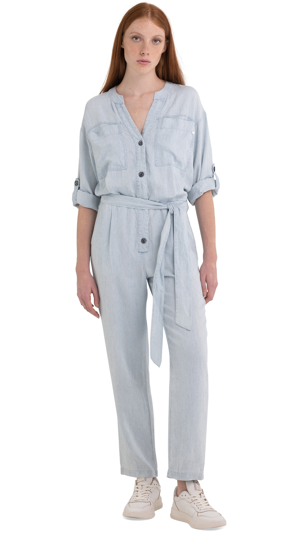 Pastel 2025 blue overalls