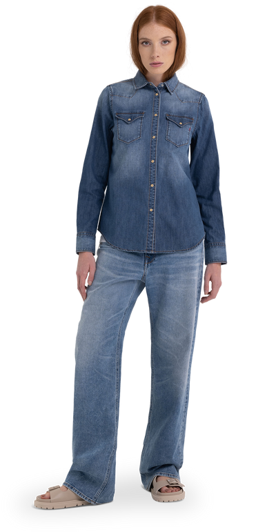 DENIM WESTERN SHIRT