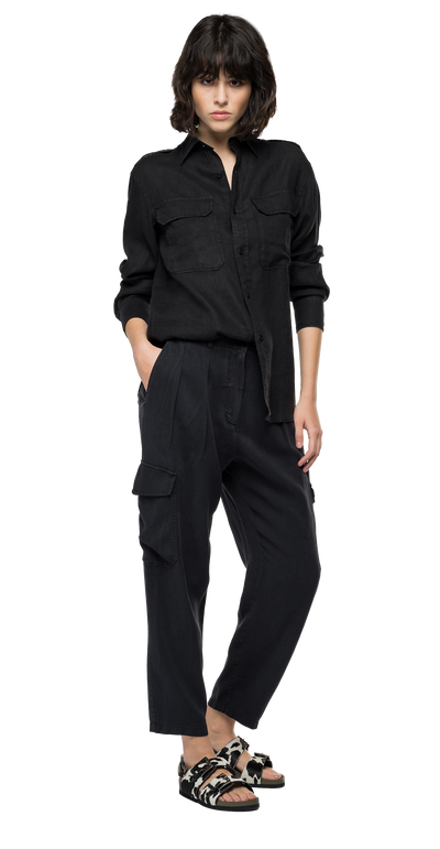 Essential-Boy-Fit-Shirt-In-Linen-Blackboard-W2048A.000.84076G-998
