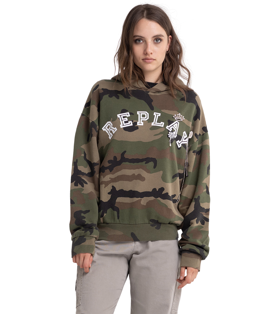 Camouflage sweatshirt outlet