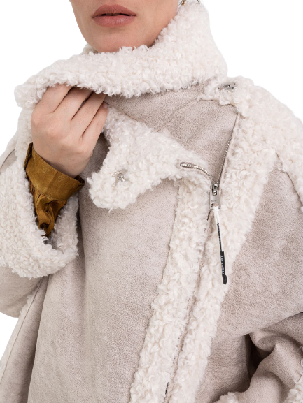 Joa shearling jacket top